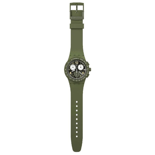 Swatch NOTHING BASIC ABOUT GREEN Men's Watch | SUSG406