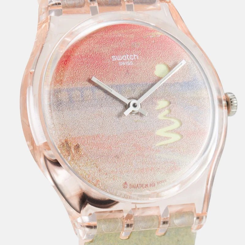 Swatch - Turner's Scarlet Sunset Unisex Watch | SO28Z700 | Time Watch Specialists