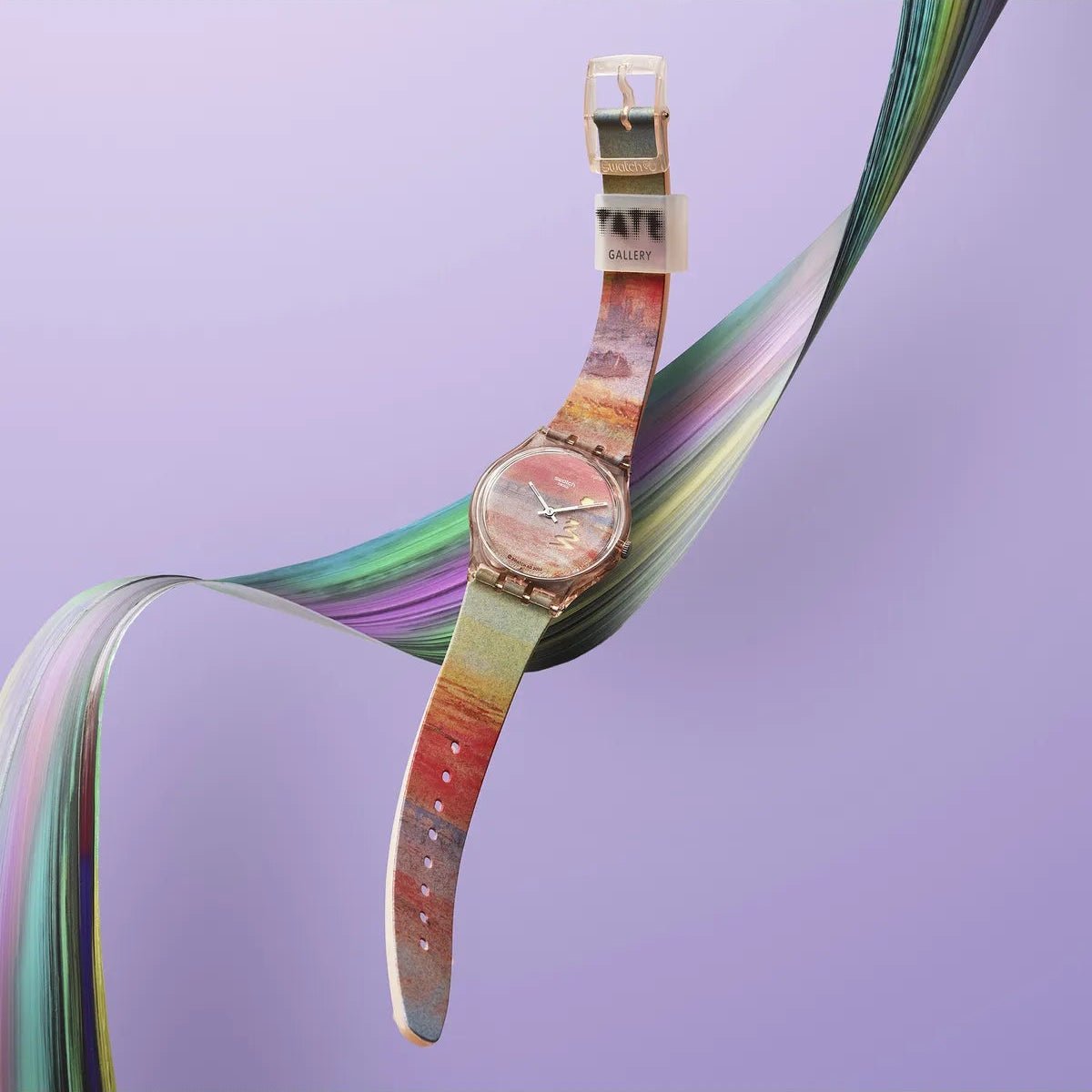 Swatch - Turner's Scarlet Sunset Unisex Watch | SO28Z700 | Time Watch Specialists