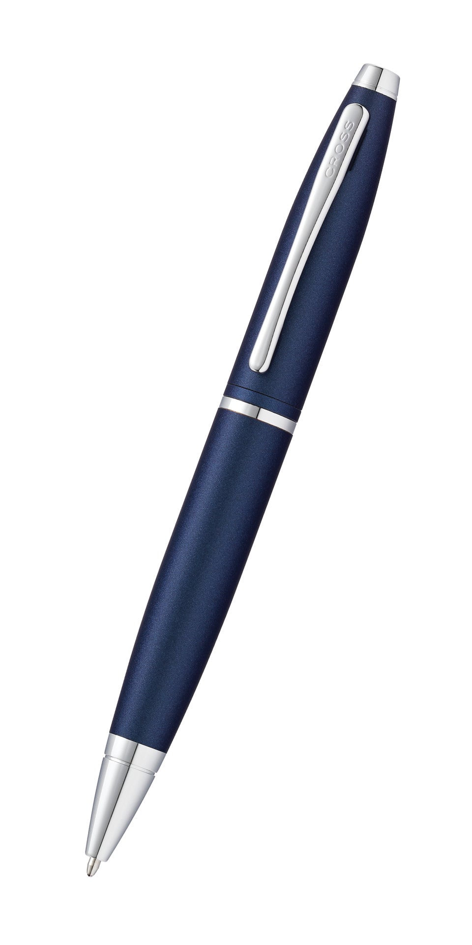 CROSS Calais Matte Metallic Midnight Blue Ballpoint Pen | AT0112-18