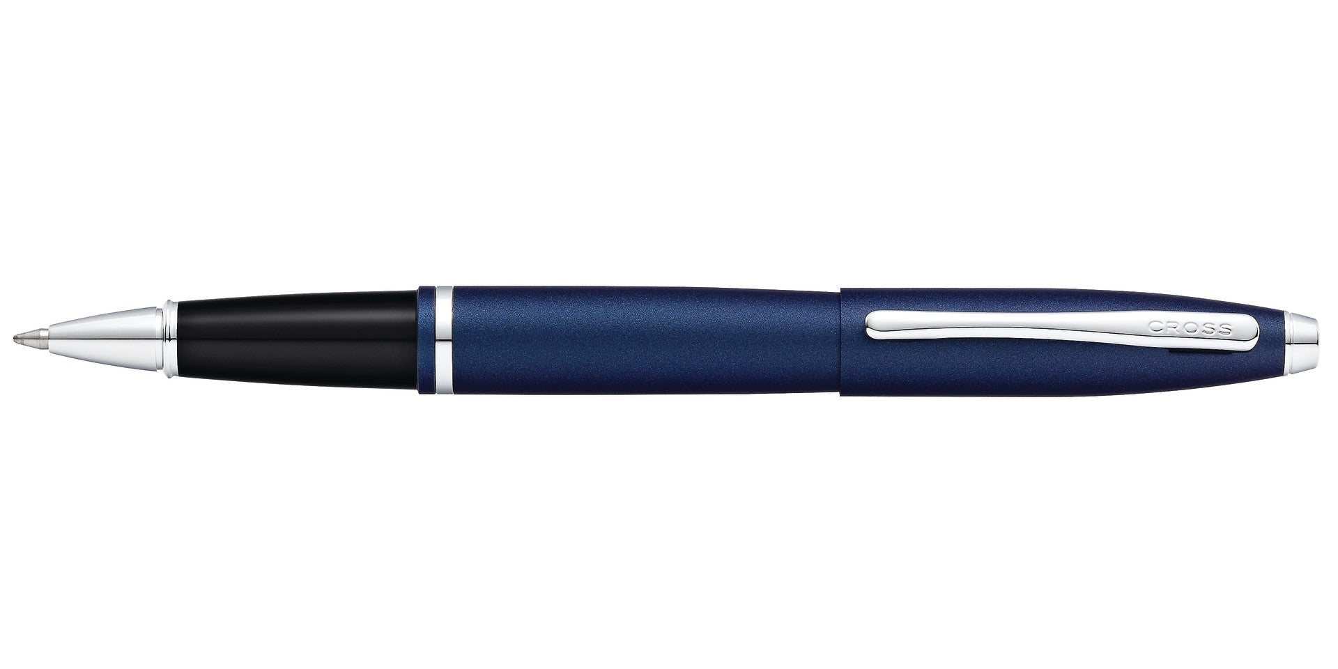 CROSS Calais Matte Metallic Midnight Blue Rollerball Pen | AT0115-18
