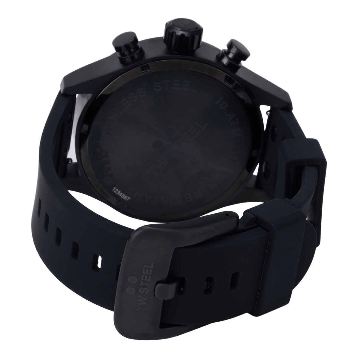 TW Steel Volante Green Dial and Black Rubber Strap 45mm Men's Watch | VS134 | TIME Watches