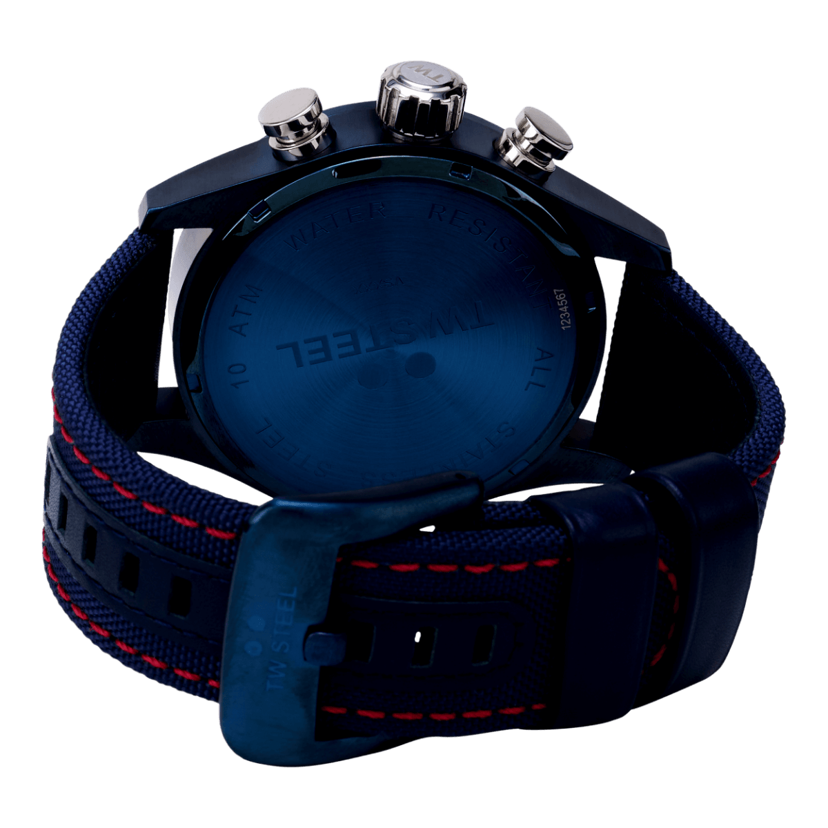 TW Steel Volante Grey Dial and Dark Blue Nylon Strap 48mm Men's Watch | VS135 | TIME Watches