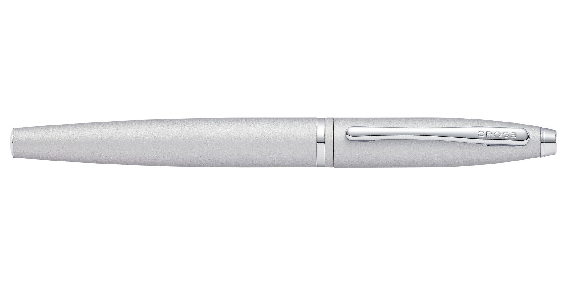 CROSS Calais Satin Chrome Stainless Steel Medium Nib Fountain Pen | AT0116-16MS