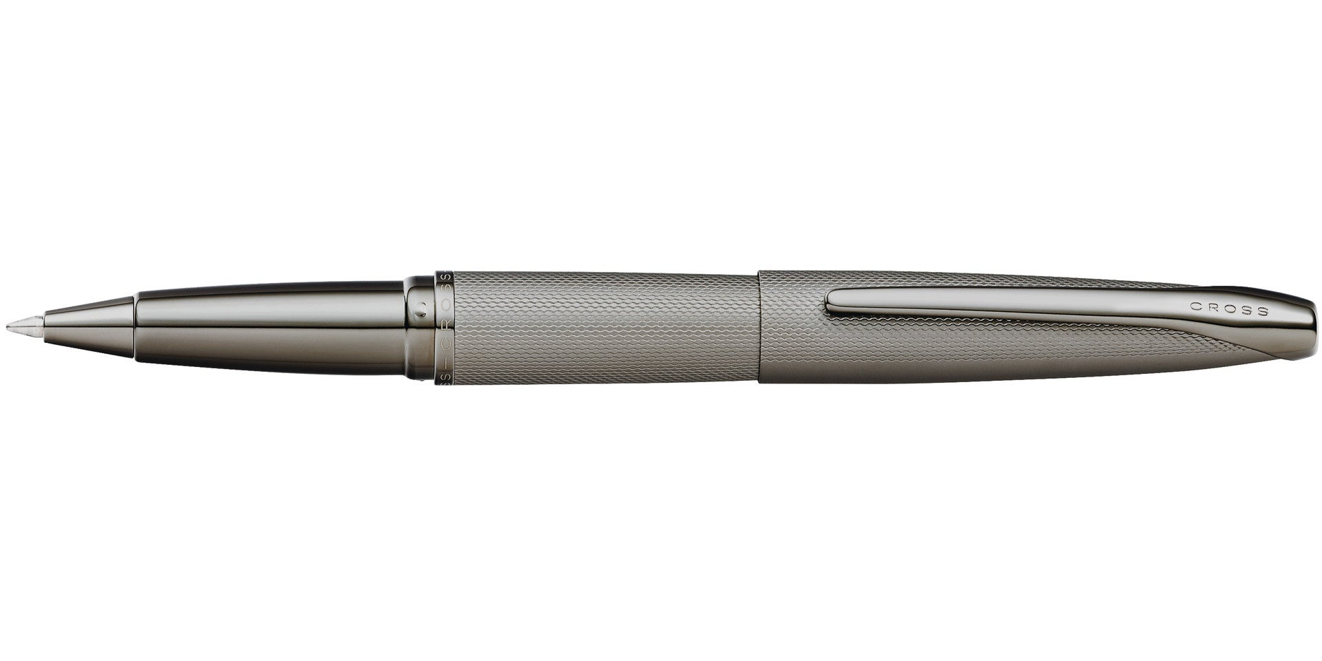 CROSS ATX Sandblasted Titanium Gray Rollerball Pen | 885-46