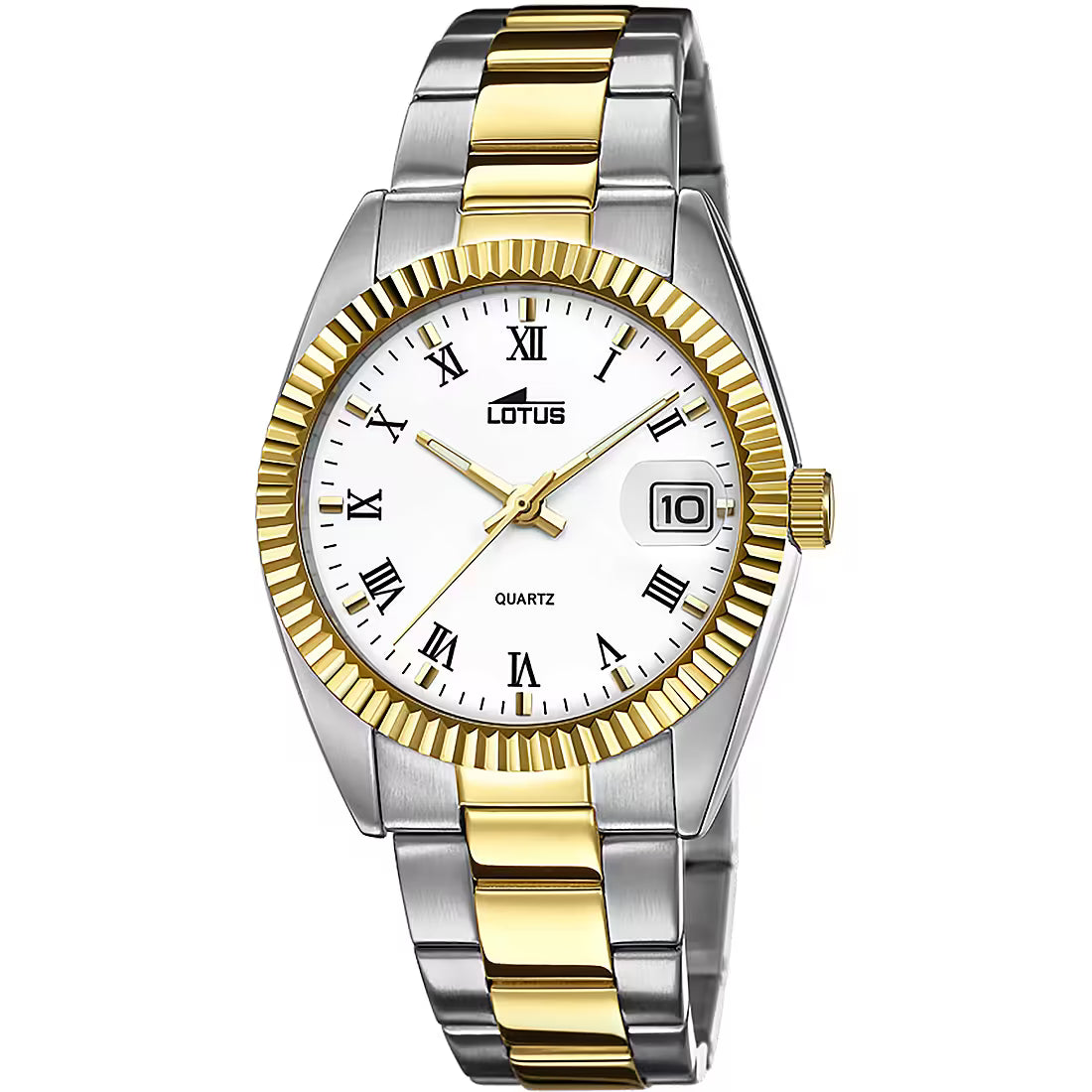 Lotus Freedom GTS 37mm Rose Gold Stainless Steel White Dial Men's Watch | 15197/1