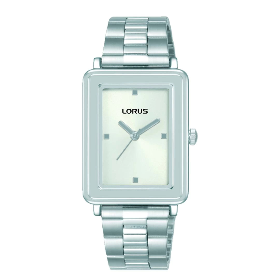 Lorus Stainless Steel White Dial Women’s Watch | RG297XX9