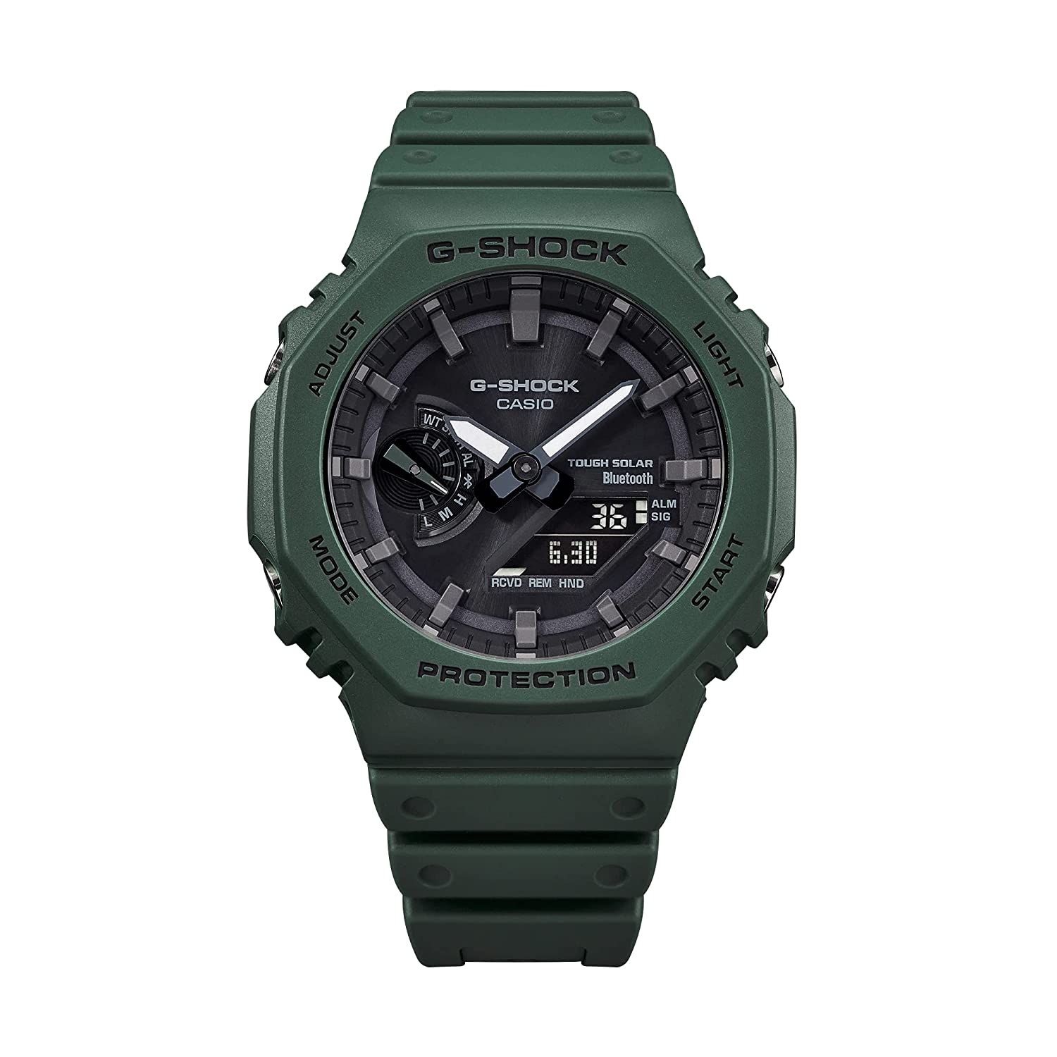 Casio G - Shock Analog - Digital Black Dial Men's Watch - GA | B2100 - 3ADR | TIME Watches