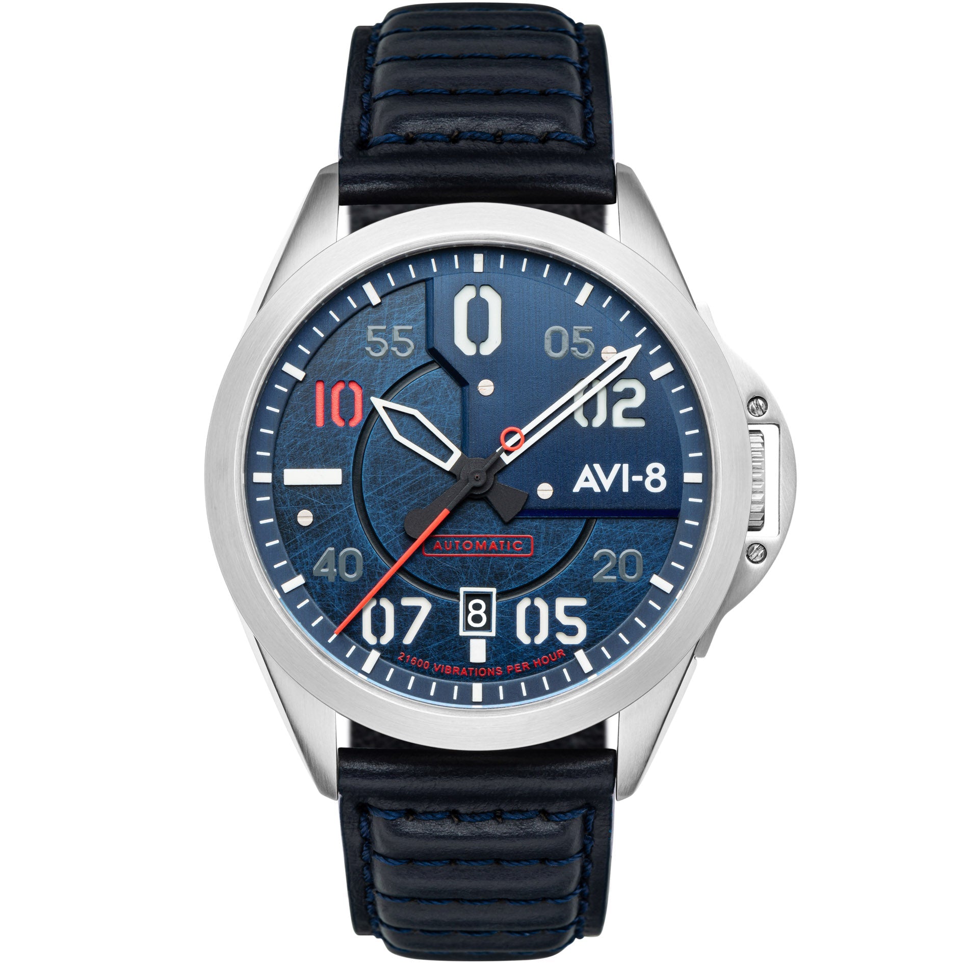 AVI-8 P-51 Mustang Hitchcock Automatic Cooperstown Men's Watch | AV-4086-02