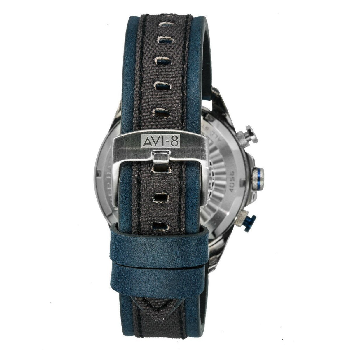 AVI-8 Hawker Harrier II AV-4056-01 Silver Blue | Time Watch Specialists