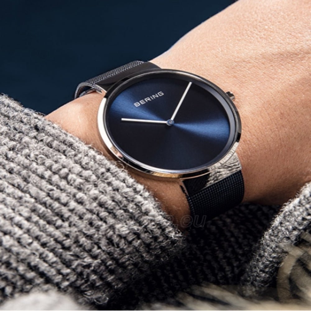 Bering Blue Milanese Women's Dress Watch | 14531-307 | Time Watch Specialists