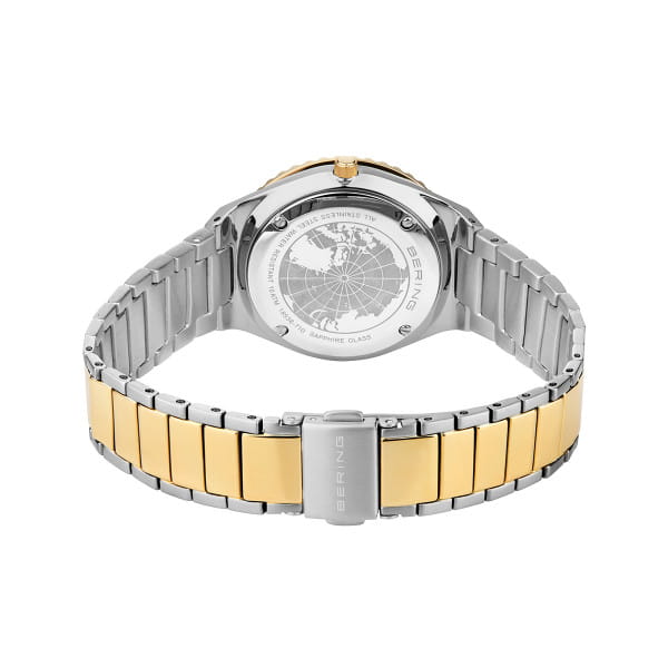 Bering Classic Polished/brushed Silver/Gold Women's Watch | 18936-710 | Time Watch Specialists