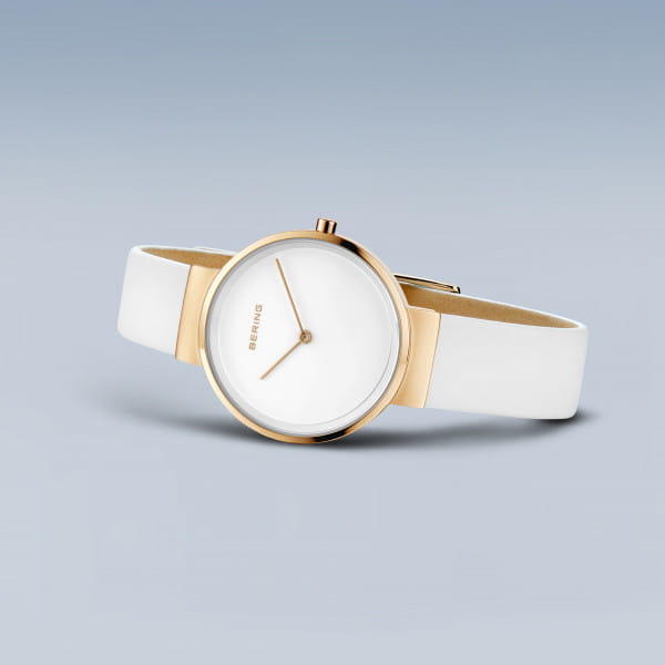 Bering Classic White and Gold Classic Quartz Women's Watch | 14531-634