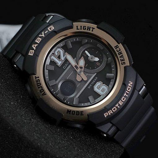 CASIO Baby G Dual Dial Black Women's Watch | BGA-210-1BDR | Time Watch Specialists