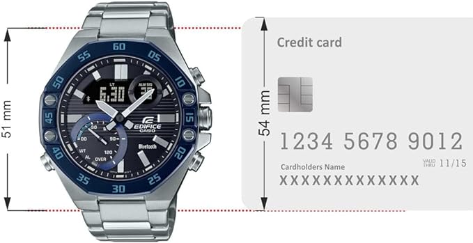 Casio Edifice Bluetooth 100M Men's Watch | ECB - 10DB - 1BDF | TIME Watches