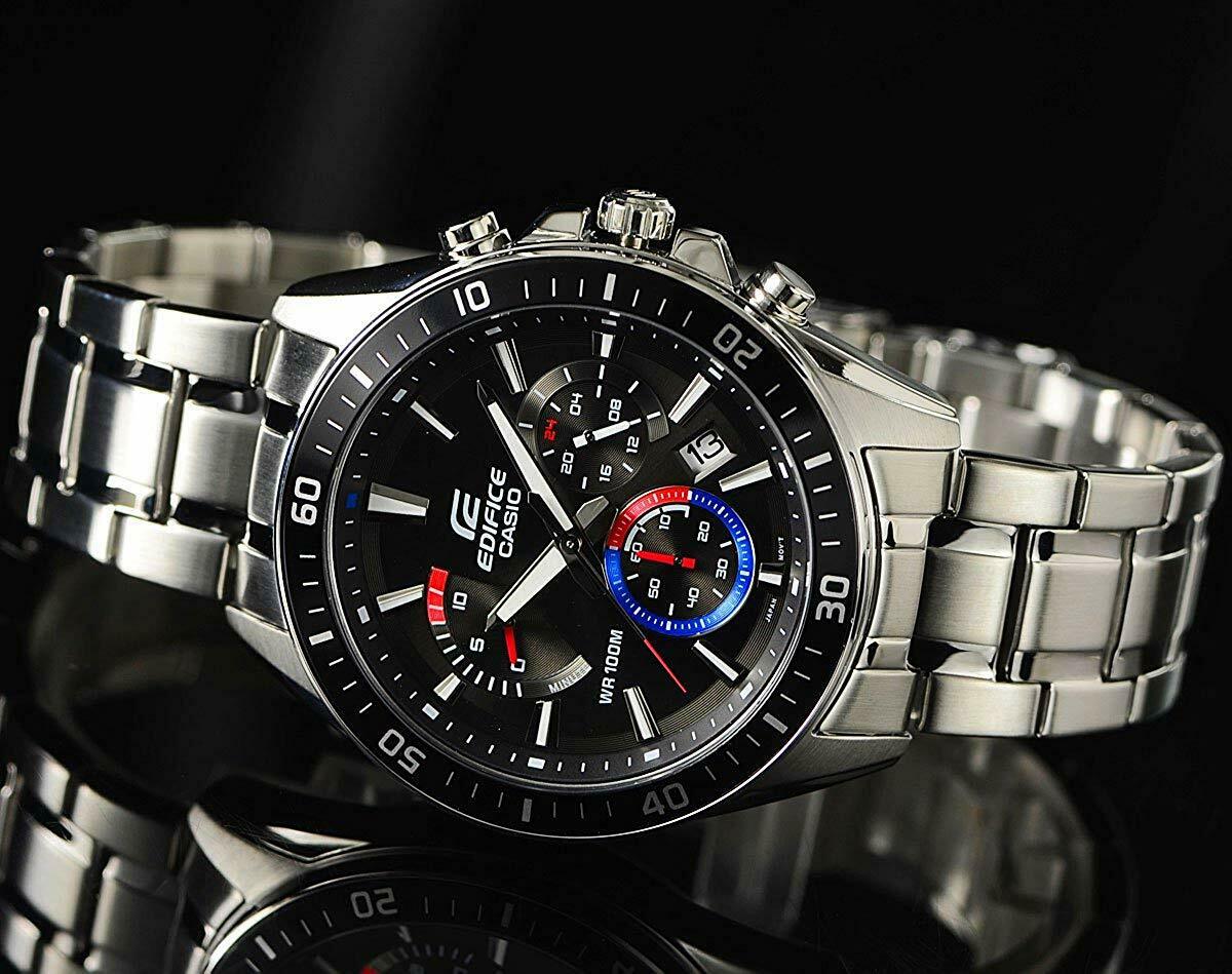 Casio Edifice Stainless Steel Men's Watch | EFR - 552D - 1A3VUDF - P | TIME Watches