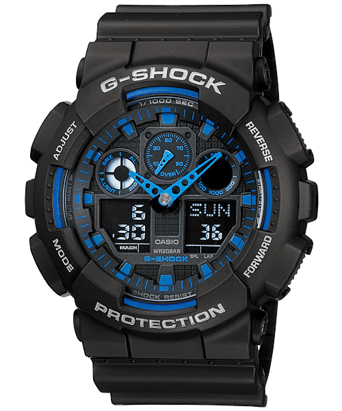 Casio G-Shock 200M Men's Watch | GA-100-1A2DR | Time Watch Specialists