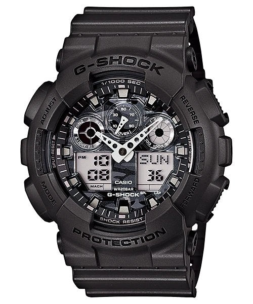 CASIO G-Shock Digital Quartz Resin Mens Watch - GA-100 Series | Time Watch Specialists