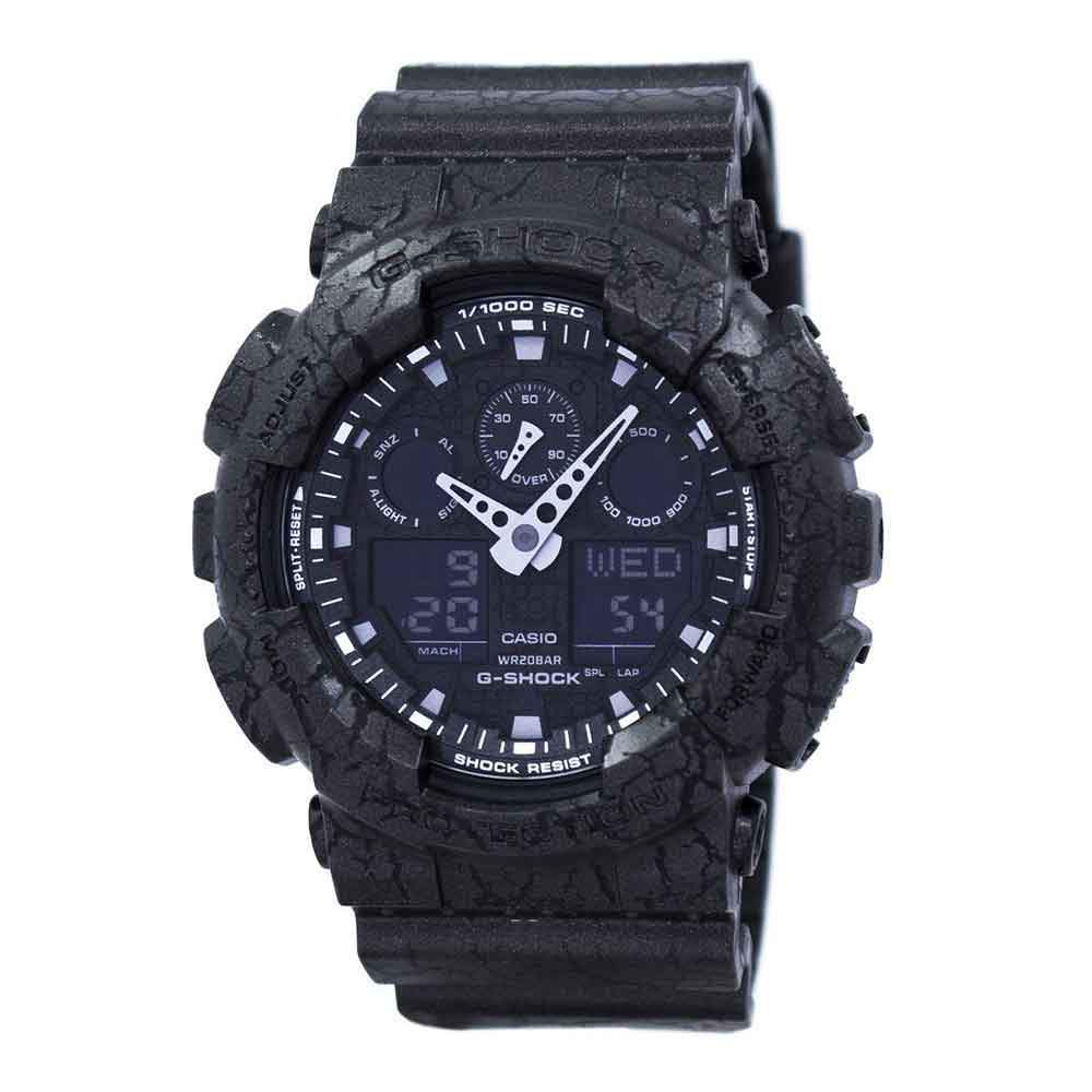 CASIO G-Shock Digital Quartz Resin Mens Watch - GA-100 Series | Time Watch Specialists