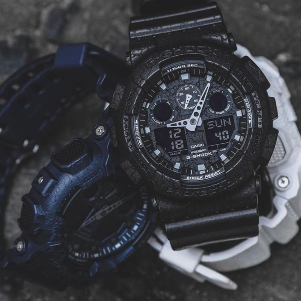 CASIO G-Shock Digital Quartz Resin Mens Watch - GA-100 Series | Time Watch Specialists
