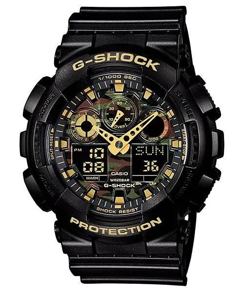 CASIO G-Shock Digital Quartz Resin Mens Watch - GA-100 Series | Time Watch Specialists