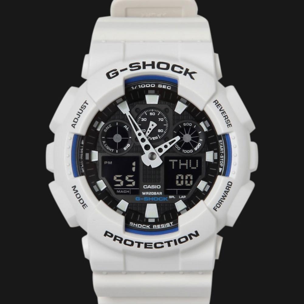 CASIO G-Shock Digital Quartz Resin Mens Watch - GA-100 Series | Time Watch Specialists