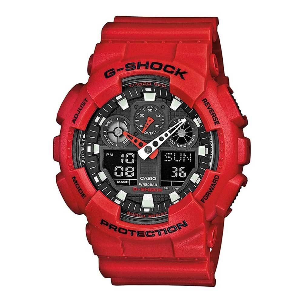 CASIO G-Shock Digital Quartz Resin Mens Watch - GA-100 Series | Time Watch Specialists
