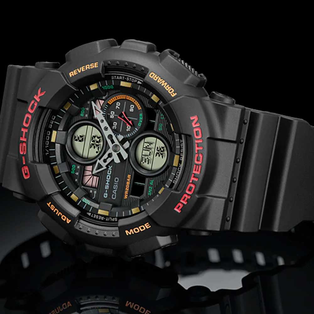 CASIO G - Shock GA - 140 - 1A4DR Mens Watch | TIME Watches