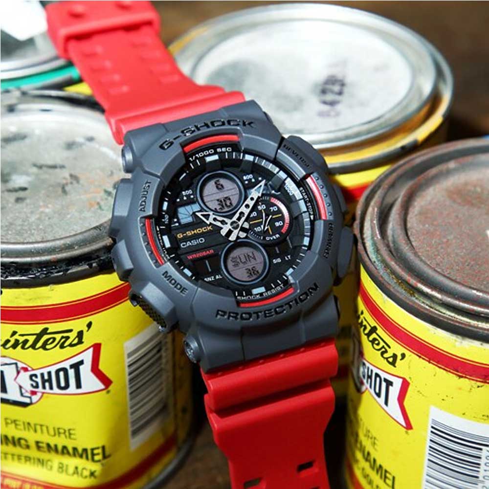CASIO G-Shock GA-140-4ADR Mens Watch | Time Watch Specialists