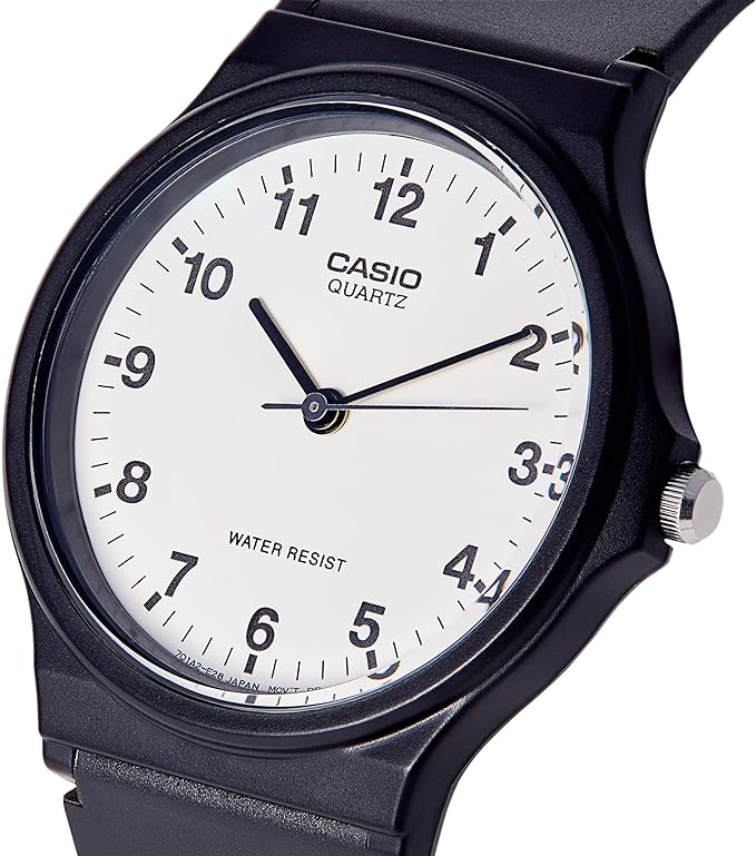 Casio Quartz Resin Casual Black Men's Watch | MQ - 24 - 7BLDF | TIME Watches