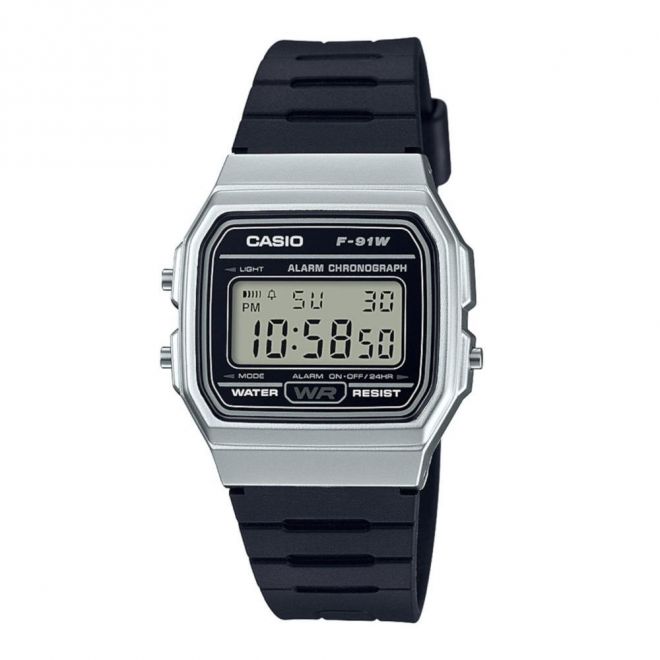 CASIO Retro Digital Mens Watch - F-91WM | Time Watch Specialists