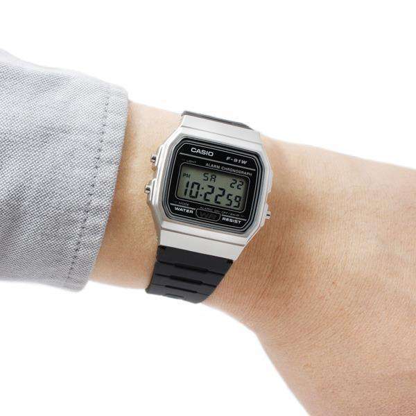CASIO Retro Digital Mens Watch - F-91WM | Time Watch Specialists