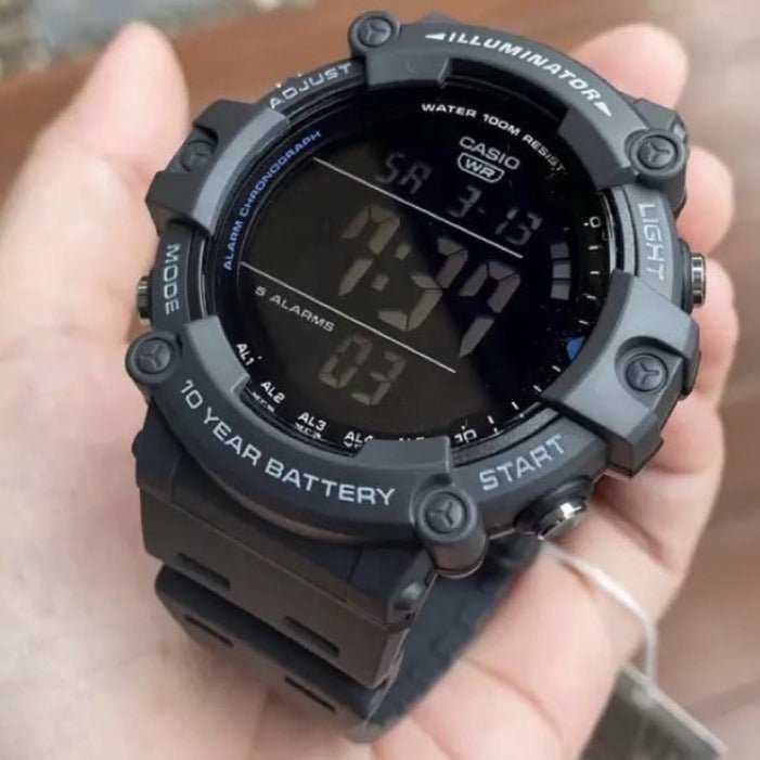 Casio Standard Collection 100m Men's Watch - AE-1500WH-8BVDF | Time Watch Specialists