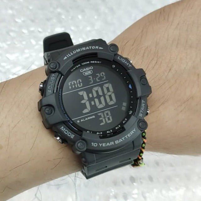 Casio Standard Collection 100m Men's Watch - AE-1500WH-8BVDF | Time Watch Specialists