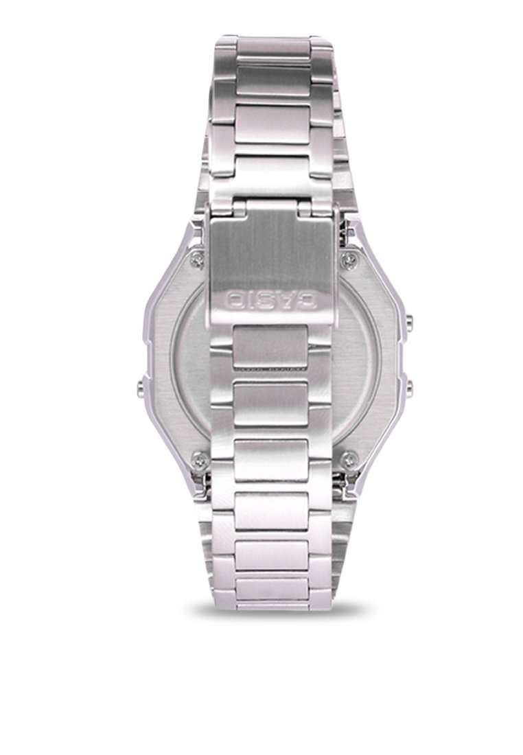 CASIO Vintage Silver Stainless Steel Unisex Watch | Time Watch Specialists