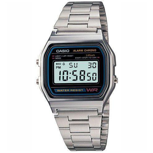 CASIO Vintage Silver Stainless Steel Unisex Watch | Time Watch Specialists