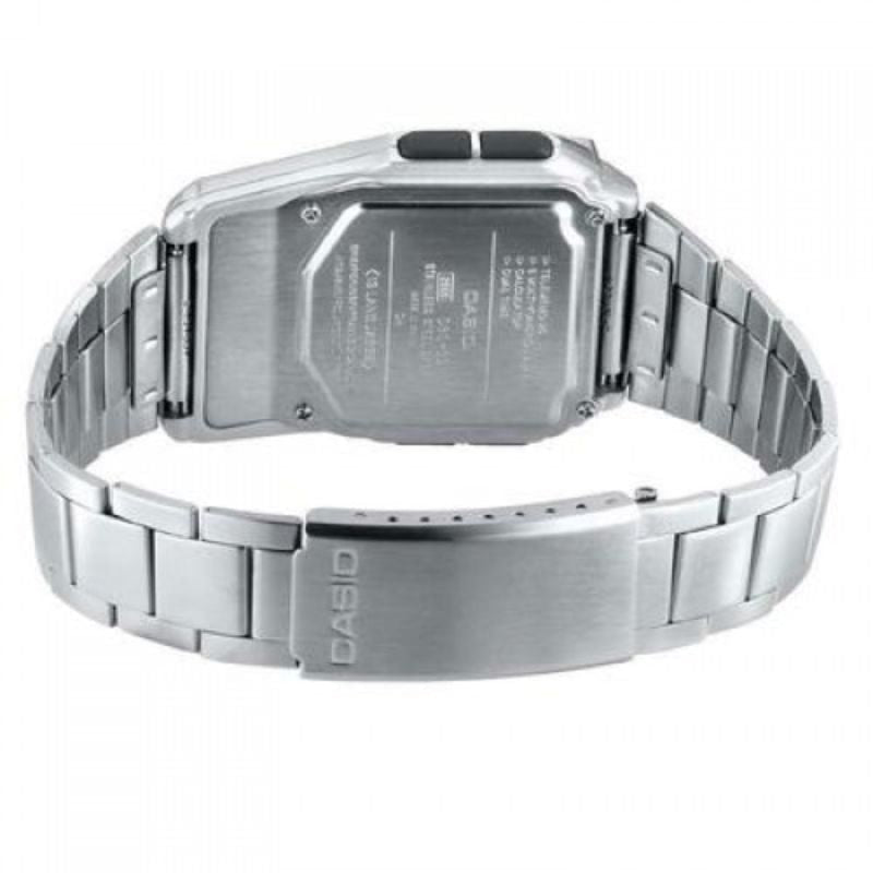 CASIO Vintage Stainless Steel Band Men's Calculator Watch | CA - 506 - 1DF | TIME Watches