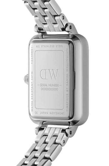 Daniel Wellington Quadro 5-Link Two-Tone Woman's Watch | DW00100625 | Time Watch Specialists