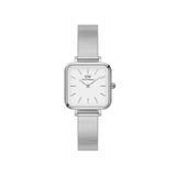 Daniel Wellington Quadro Studio Silver Women's Watch - DW00100521 | Time Watch Specialists