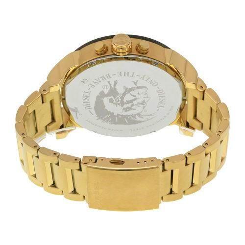 Diesel Black / Gold Mr Daddy 2.0 Men's Chronograph Watch - DZ7333 | Time Watch Specialists