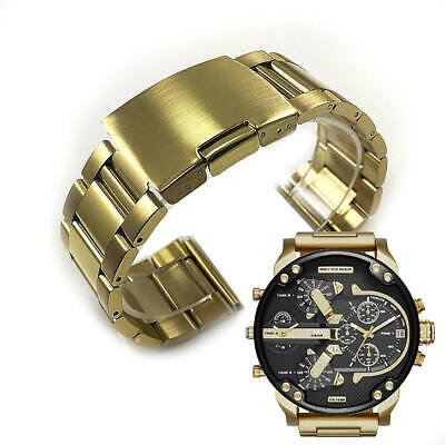 Diesel Black / Gold Mr Daddy 2.0 Men's Chronograph Watch - DZ7333 | Time Watch Specialists