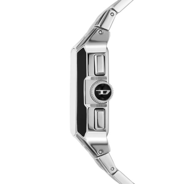 Diesel Cliffhanger Chronograph Black Lacquer and Stainless Steel Men's Watch | DZ4646