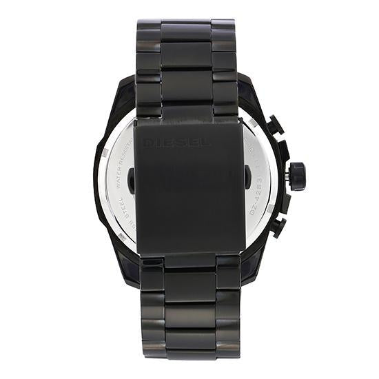Diesel Mega Chief Black Dial Men's Watch - DZ4283 | Time Watch Specialists