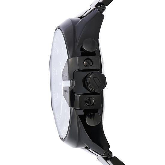 Diesel Mega Chief Black Dial Men's Watch - DZ4283 | Time Watch Specialists