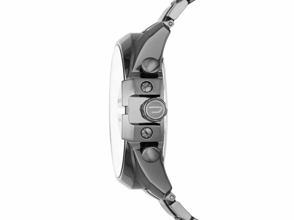 Diesel Mega Chief Gunmetal Round Men's Watch - DZ4329 | Time Watch Specialists