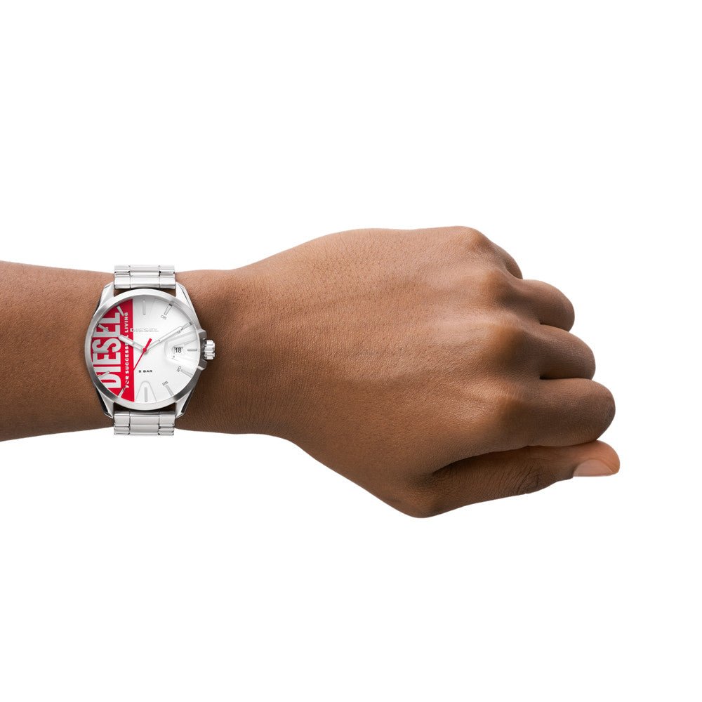 Diesel MS9 Three - Hand Date Stainless Steel Watch DZ1992 | TIME Watches