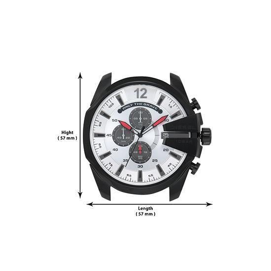 Diesel Silver-Toned Dial Men's Watch - DZ4512 | Time Watch Specialists
