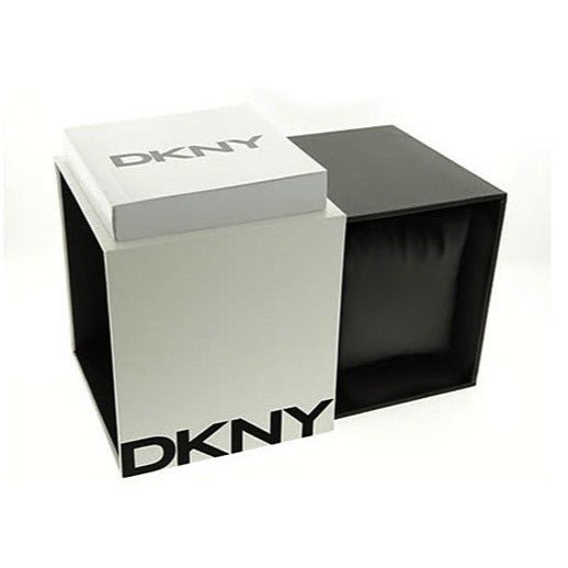 DKNY Chambers Silver Dial and White Steel Bracelet 38mm Women's Watch | NY6641 | TIME Watches
