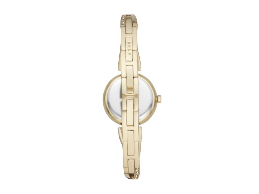 DKNY Crosswalk Gold Round Stainless Steel Women's Watch | NY2830 | Time Watch Specialists