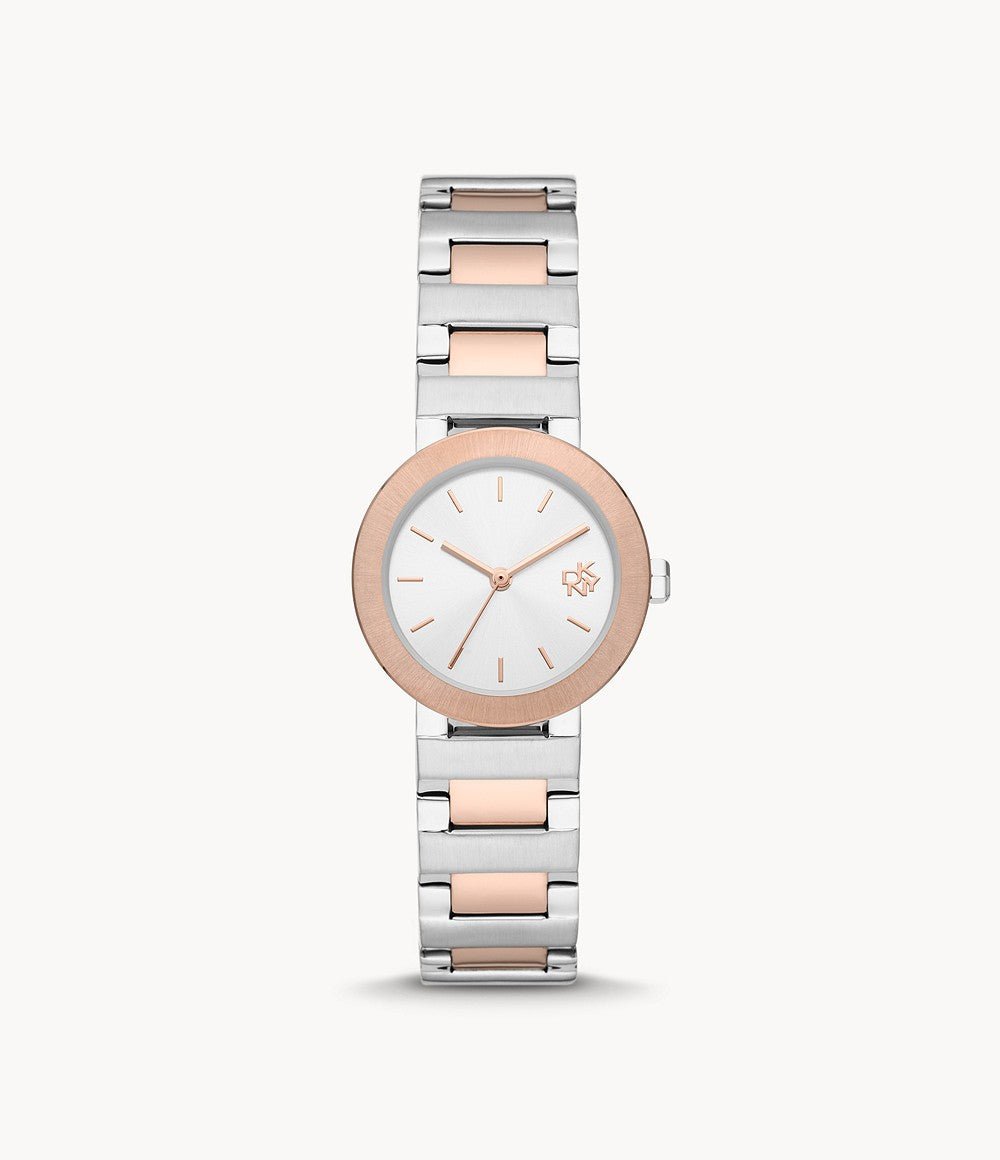 DKNY Metrolink White Dial and White Steel Bracelet 29mm Women's Watch | NY6609 | TIME Watches